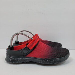 Saguaro Lightweight Women's Quick Dry Red Black Garden Shoes US Size 8.5 EU 39